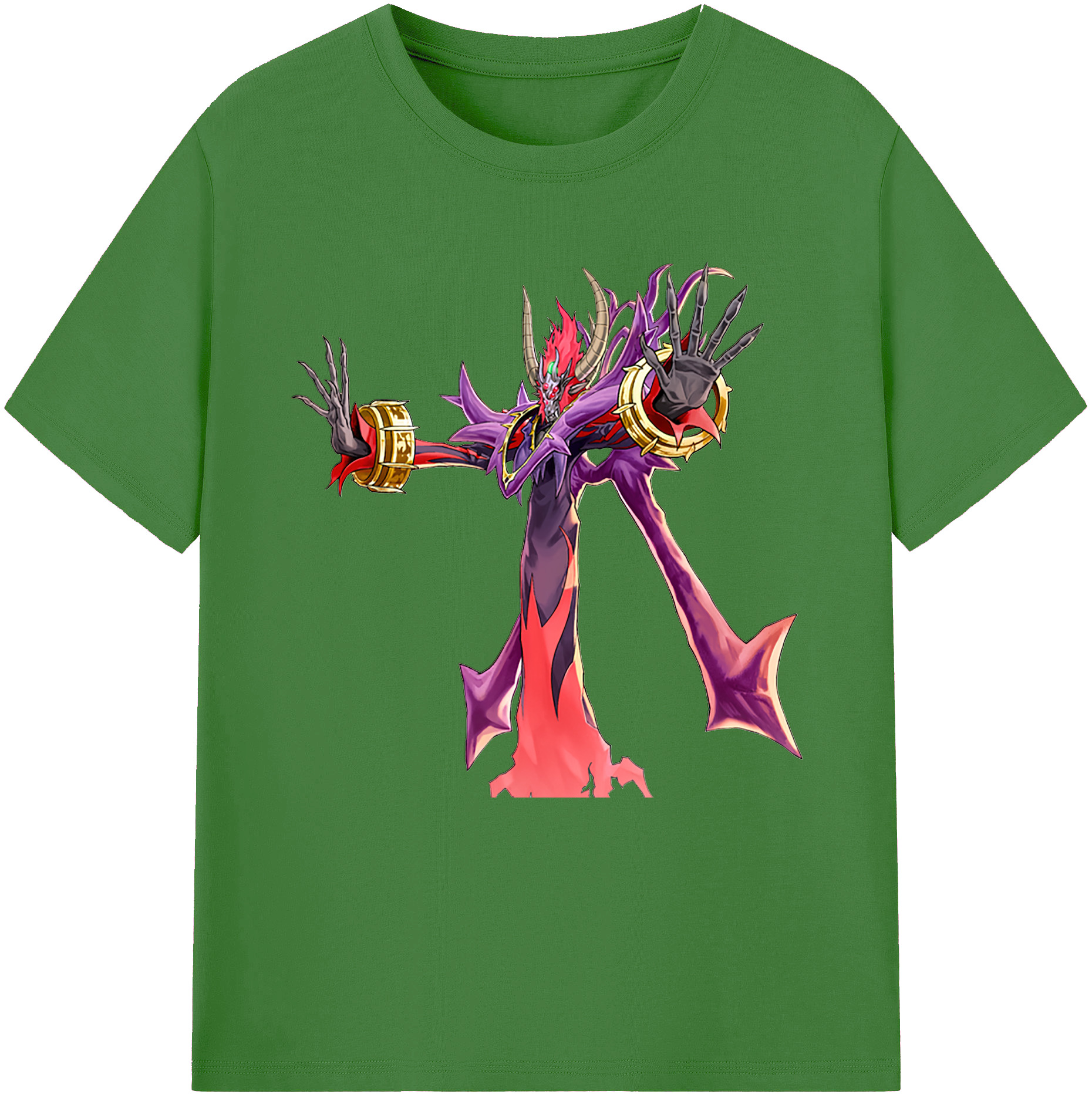 （画像用） 遊☆戯☆王 Yu-Gi-Oh! レディースカジュアルプリントTシャツ（綿100％）